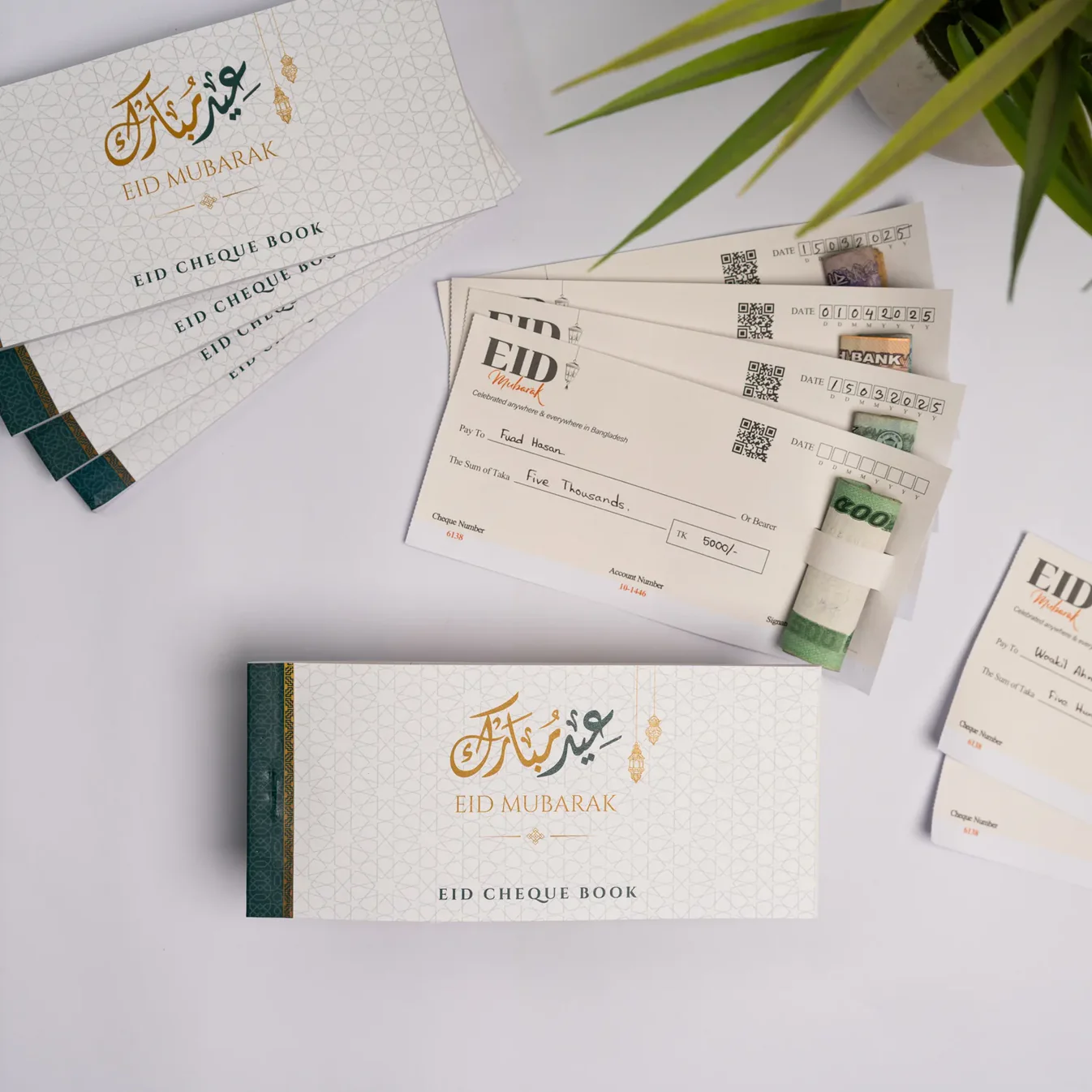 Eid Salami Cheque Book